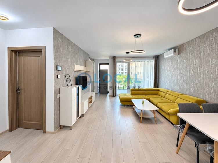 Apartament cu 2 camere semidecomandat, mobilat în Mărăști