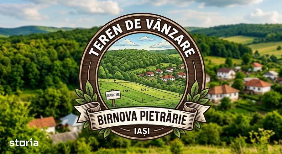 Teren de 900 mp, în Bârnova