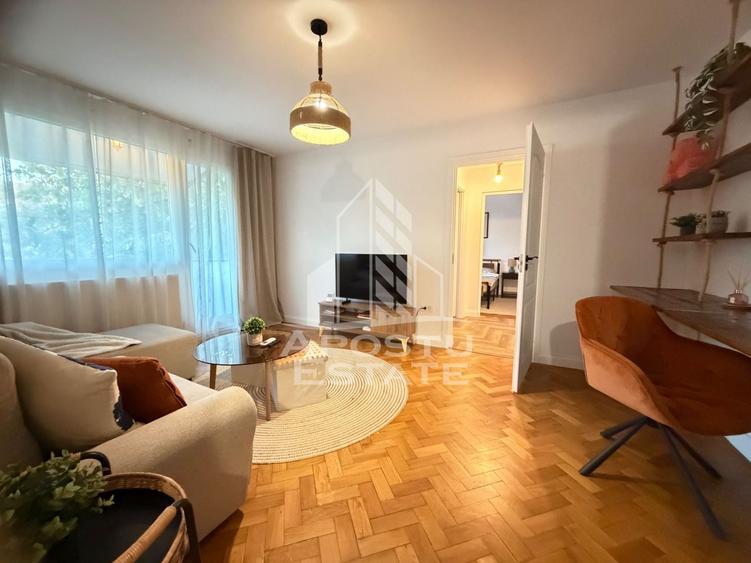 Apartament cu 2 camere semidecomandat în Tipografilor