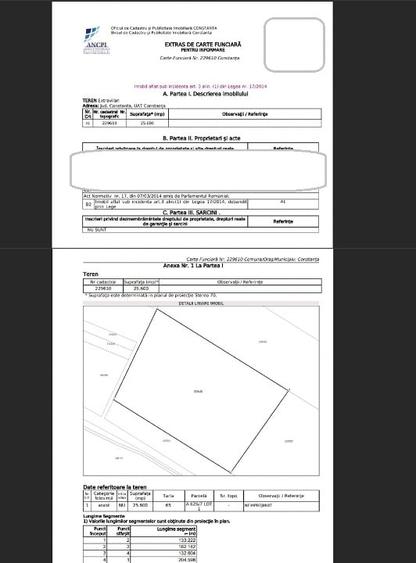 Teren agricol extravilan de 25600 mp, în Abator