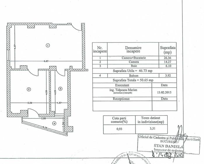 Apartament 2 camere Nerva Traian- Timpuri Noi- Unirii- 2014- Comision - 8