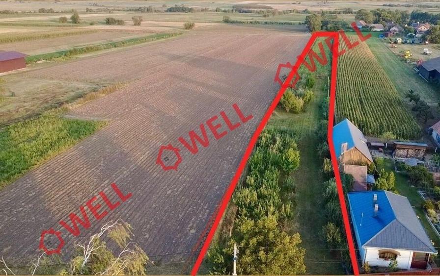 Teren agricol intravilan de 4590 mp, în Lunga