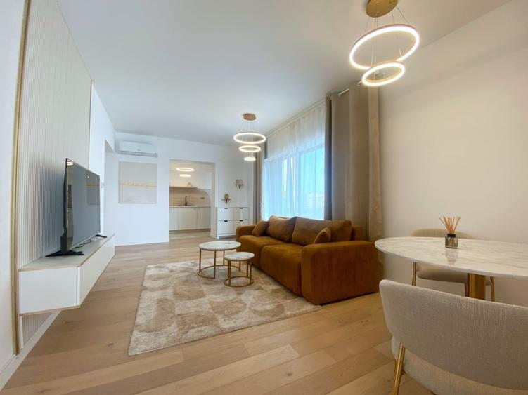 Apartament cu 2 camere semidecomandat, mobilat în Cotroceni