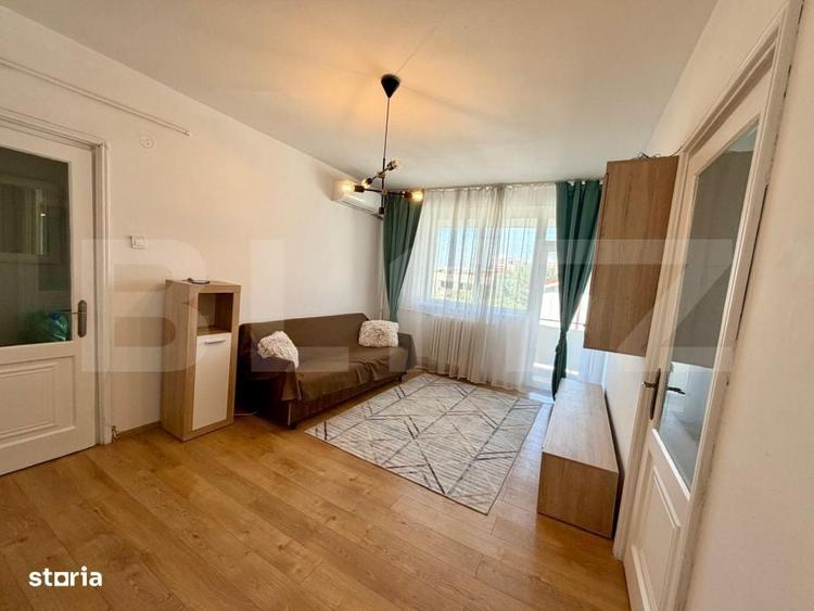 Apartament cu 2 camere semidecomandat în Central