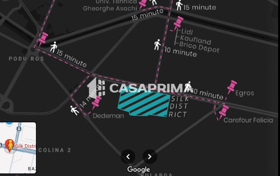 Apartament cu 2 camere decomandat în Podu Roș