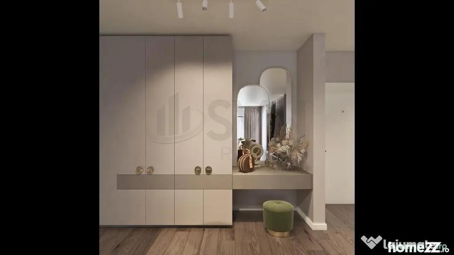 Apartament cu 4 camere semidecomandat în Nord