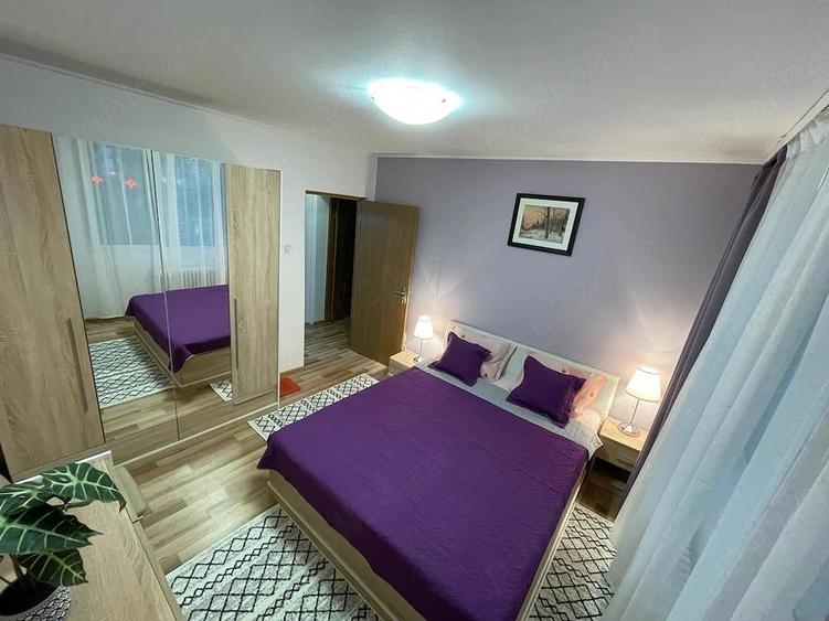 Apartament cu 2 camere semidecomandat, mobilat în Pajura