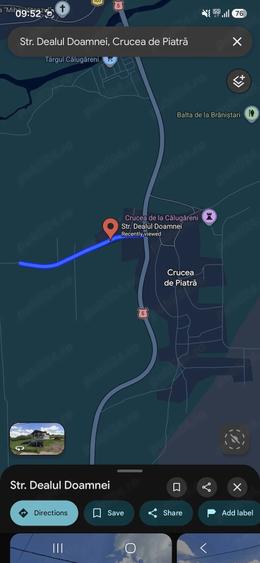 Teren de 809 mp, în Călugăreni