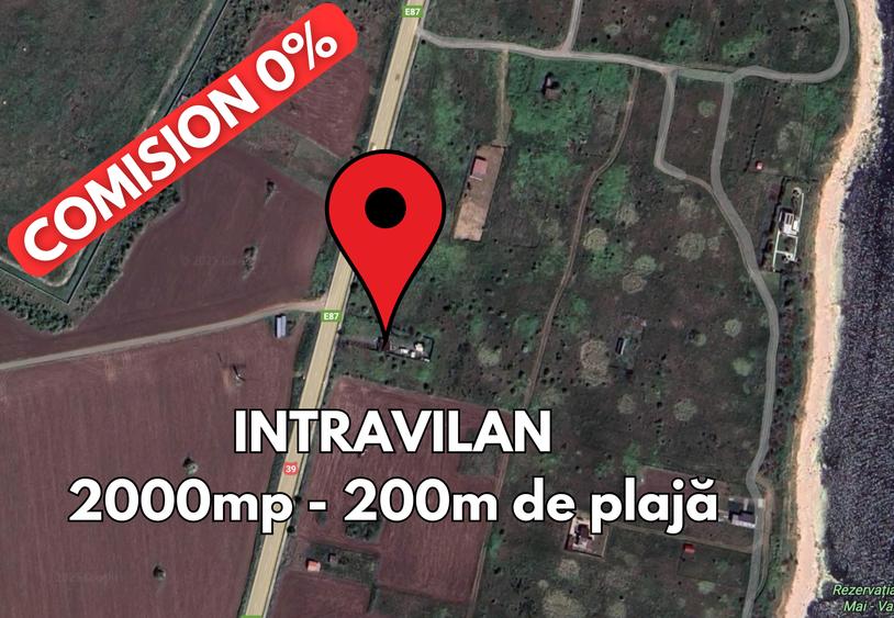 Teren Construcții intravilan de 2000 mp, în Exterior Nord