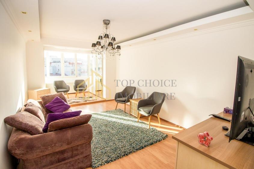 Apartament cu 2 camere decomandat, mobilat în Dorobanți