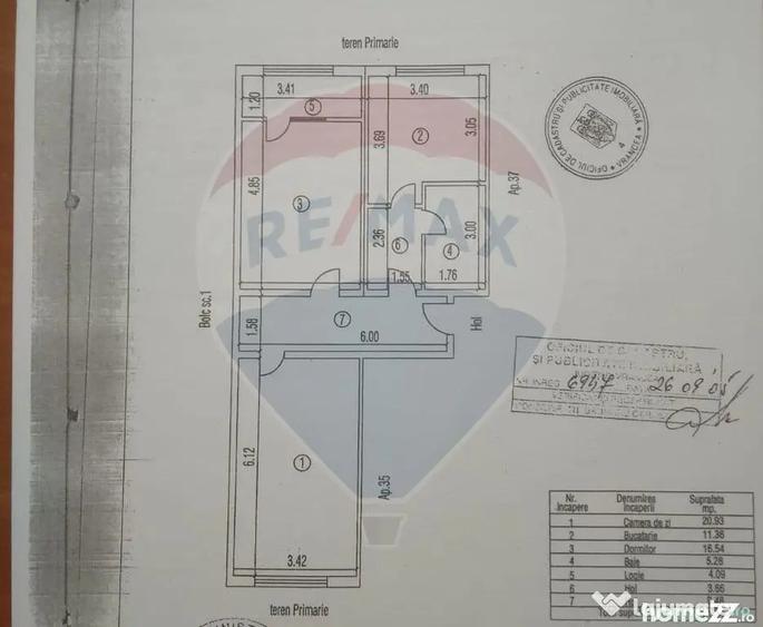 Apartament cu 2 camere decomandat, mobilat în Sud