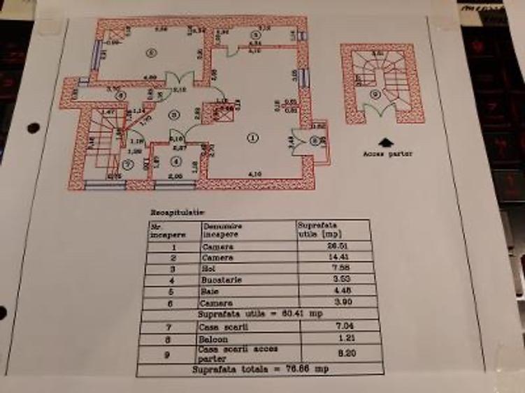 Apartament cu 2 camere decomandat în Dorobanți