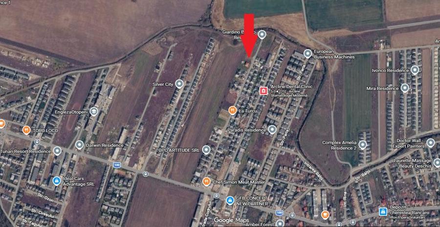 Teren Construcții intravilan de 2969 mp, în Tunari