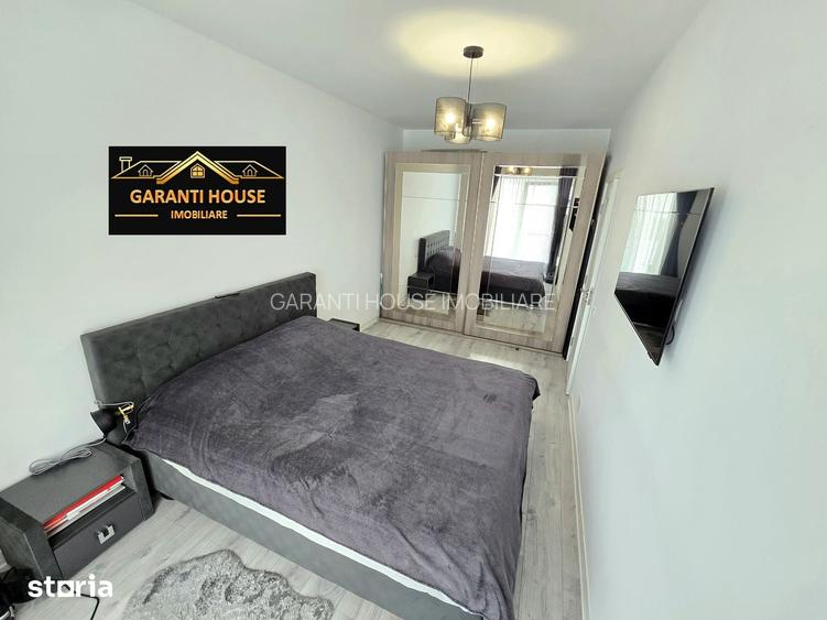 Bloc nou, apartament cu 2 camere, mobilat si utilat, parcare, 80 000