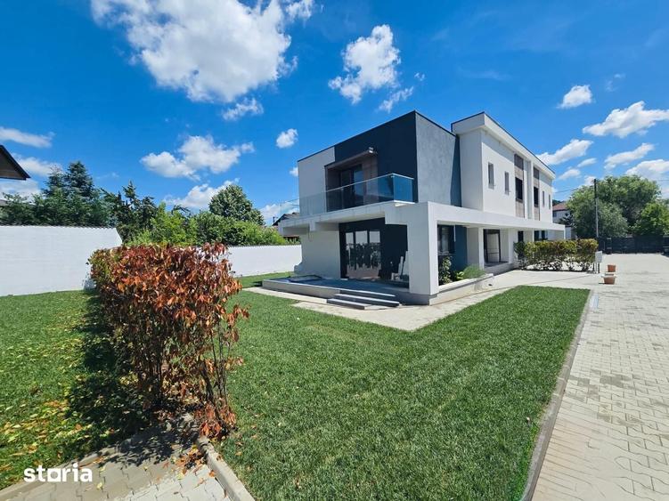 Casă cu 5 camere cu Teren 378 Mp în Corbeanca