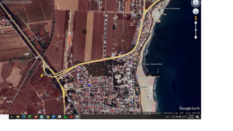 Teren Construcții intravilan de 2500 mp, în Agigea
