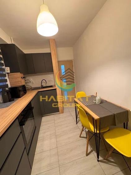 Apartament cu 2 camere decomandat, mobilat în Giurgiului