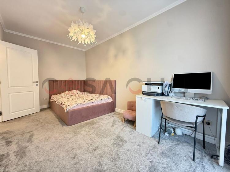 Apartament cu 4 camere semidecomandat, mobilat în Borhanci