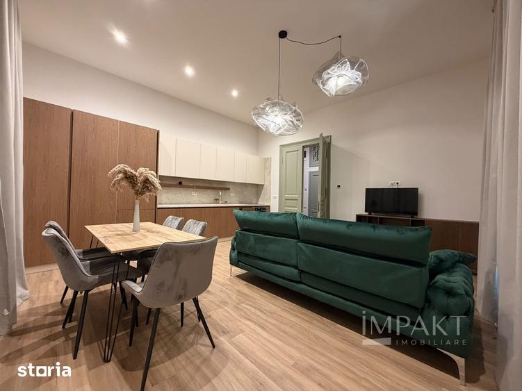 Apartament cu 2 camere semidecomandat în Central