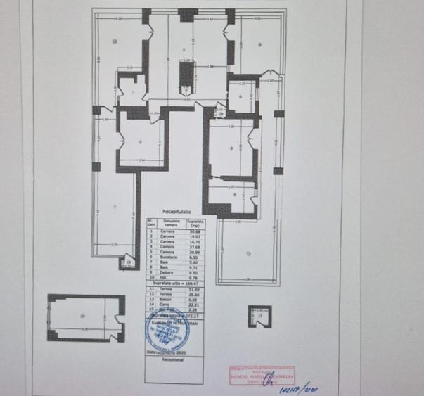 Apartament cu 5 camere decomandat în Grădina Icoanei