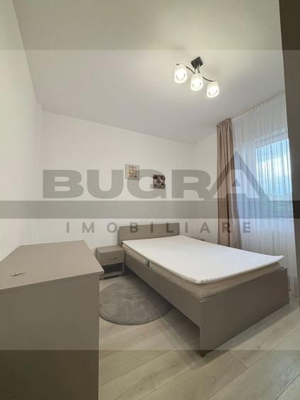 Apartament cu 3 camere semidecomandat, mobilat în Calea Turzii