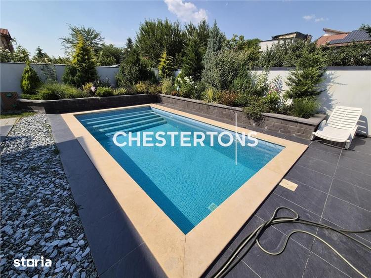 Casă cu 4 camere cu Piscina în Chiajna