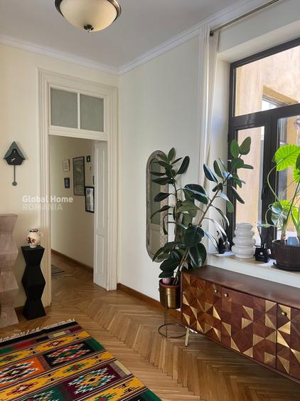 Apartament cu 3 camere decomandat, mobilat în Cișmigiu