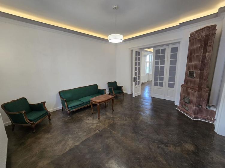 Apartament cu 6 camere decomandat, mobilat în Dorobanți