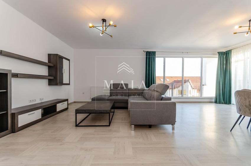 Penthouse cu 3 camere decomandat, mobilat în Șelimbăr