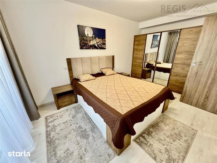 Apartament cu 2 camere, mobilat în Tractorul