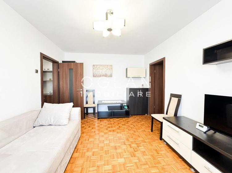 Apartament cu 2 camere semidecomandat, mobilat în Terezian
