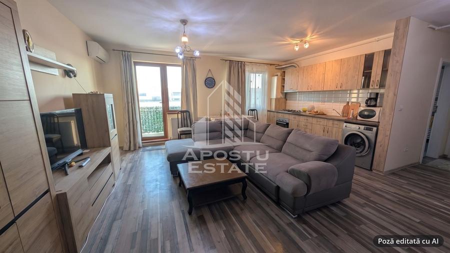 Apartament cu 2 camere decomandat, mobilat în Torontalului