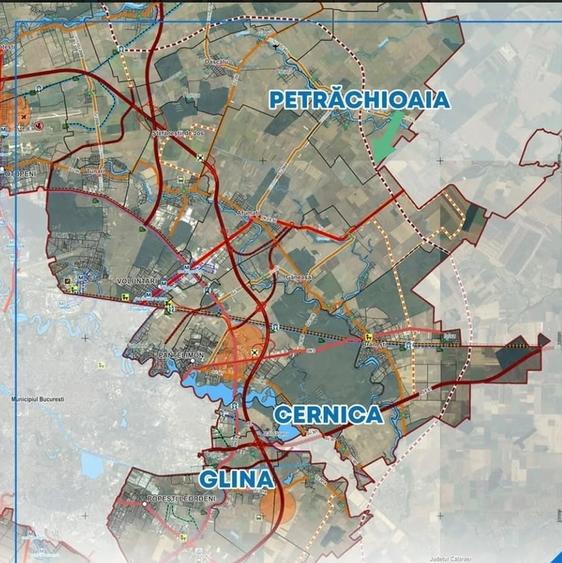 Teren de vanzare aproape de BUCURE?TI ! Com. Petrachioaia, jud. Ilfov - 5