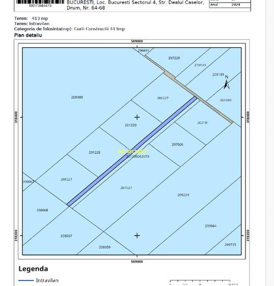 Teren Construcții intravilan de 5000 mp, în Metalurgiei