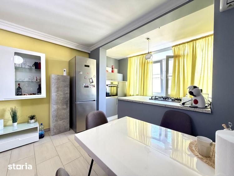 Apartament cu 3 camere semidecomandat în Central