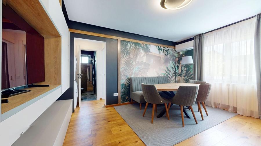 Apartament cu 3 camere semidecomandat, mobilat în Astra