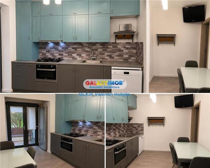 Vanzare apartament 3 camere parter gradina mobilat Baneasa Greenfield - 8