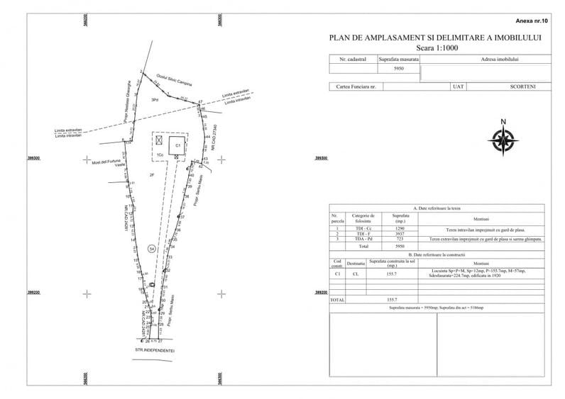 Casă individuală cu 5 camere cu Teren 5950 Mp în Câmpina