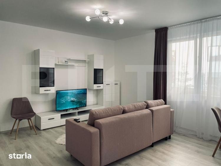 Apartament cu 2 camere semidecomandat în Central