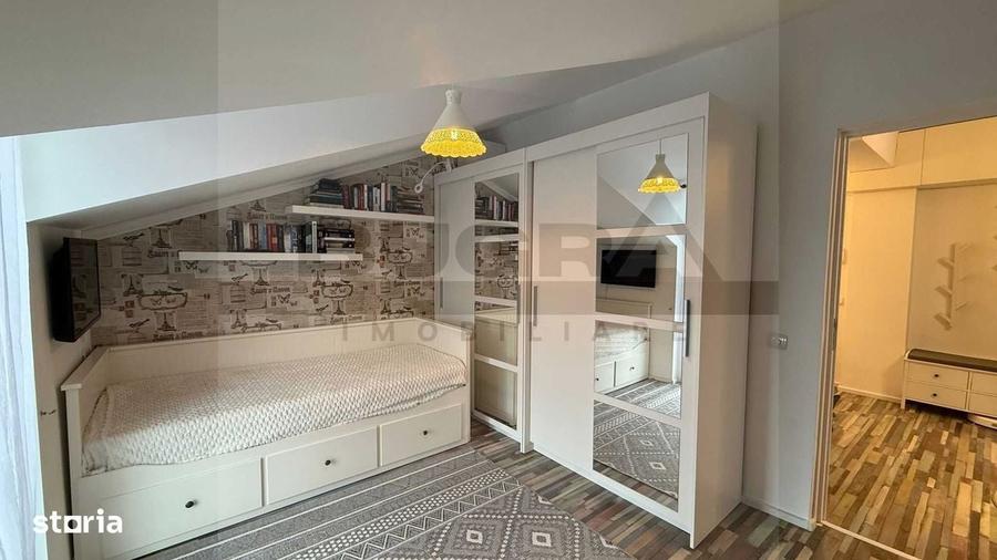 Apartament 2 camere, 52mp, 2 terase, parcare, zona Edgar Quinet - 5