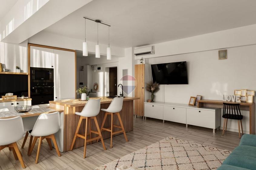 Apartament cu 2 camere semidecomandat în Aradul Nou