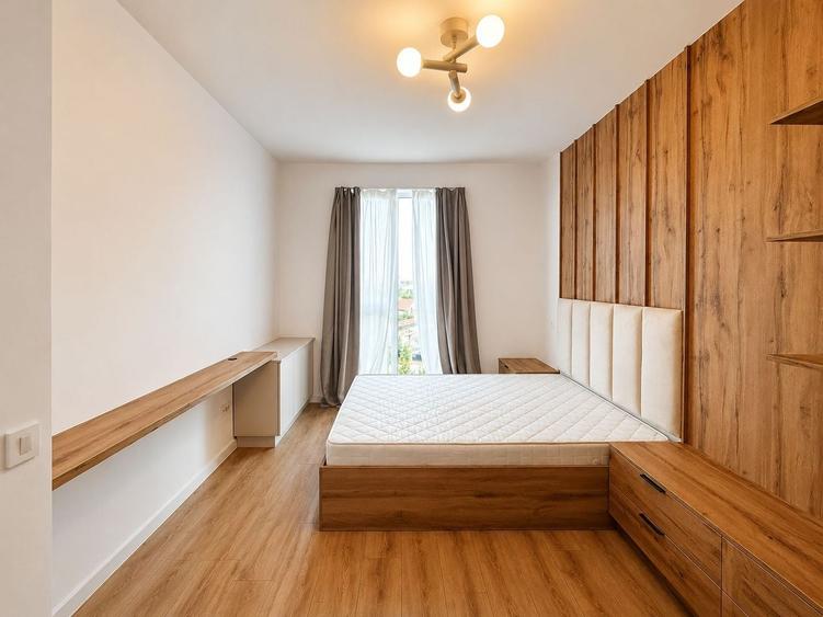 Apartament modern cu 2 camere, 53,37 mp + balcon, etaj 3 - 7