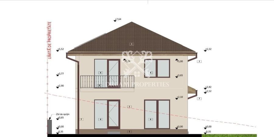 Casă individuală cu 4 camere cu Teren 450 Mp în Sânnicoară