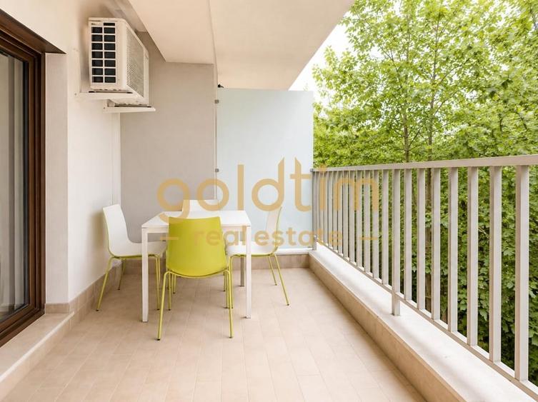 Apartament cu 3 camere semidecomandat, mobilat în Pipera