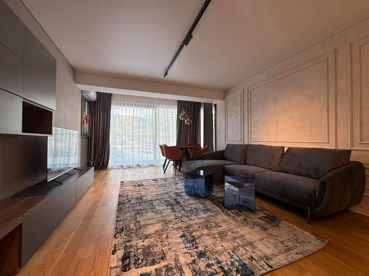 Apartament cu 2 camere semidecomandat, mobilat în Barbu Văcărescu