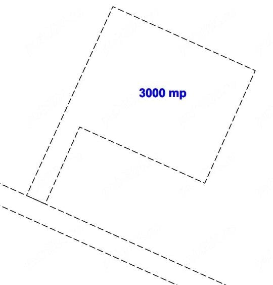 Teren de 3000 mp, în Bucium