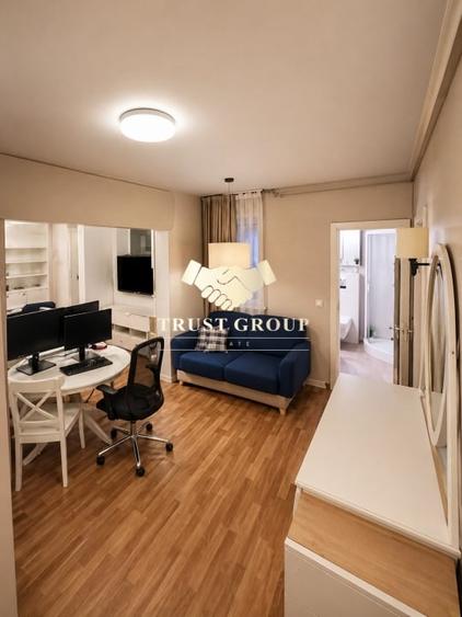 Apartament cu 4 camere semidecomandat, mobilat în Cișmigiu