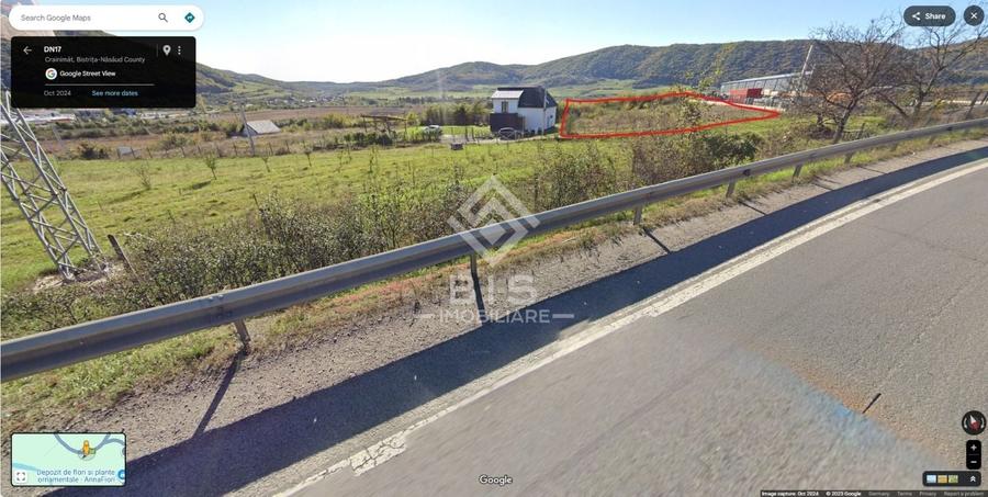 Teren Construcții intravilan de 2500 mp, în Viișoara