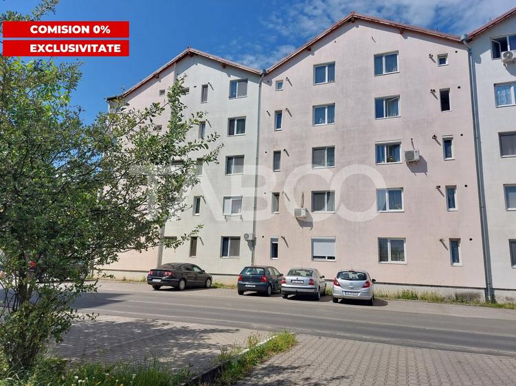 Garsoniera decomandata 26 mp etaj 2 geam la baie Str Frunzei Sibiu - 1