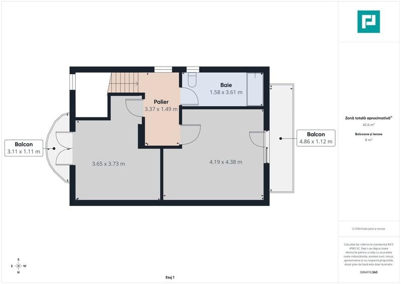 Duplex cu 4 camere cu Canalizare în Covaci